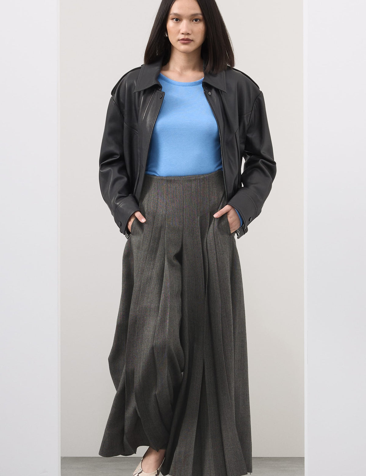 Ipekli Slim Fit Uzun Kollu Tişört