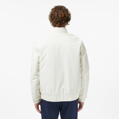 Lacoste Erkek Relaxed Fit Dik Yaka Bej Mont
