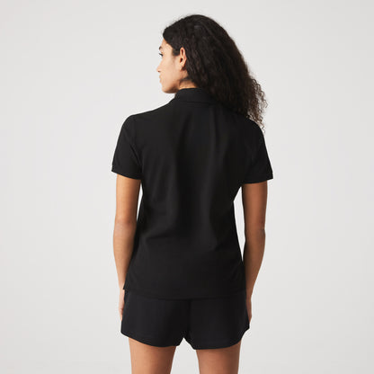 Lacoste Kadın Regular Fit Siyah Polo