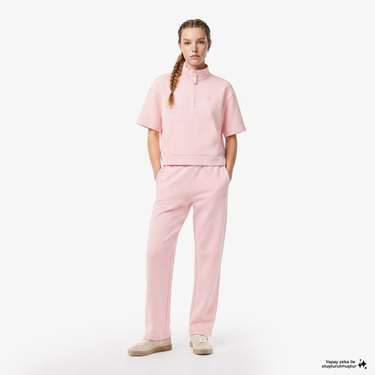 House Of Superstep X Lacoste Kapsul Koleksiyon Kadın Pembe Eşofman Altı