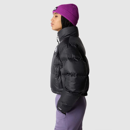 The North Face Nuptse Short Kadın Siyah Mont