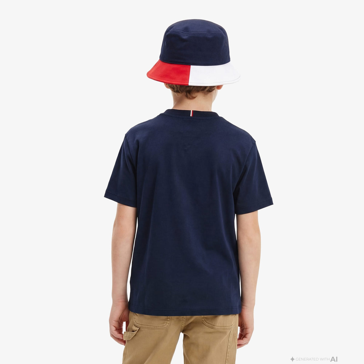 Tommy Hilfiger Heritage Çocuk Lacivert T-shirt