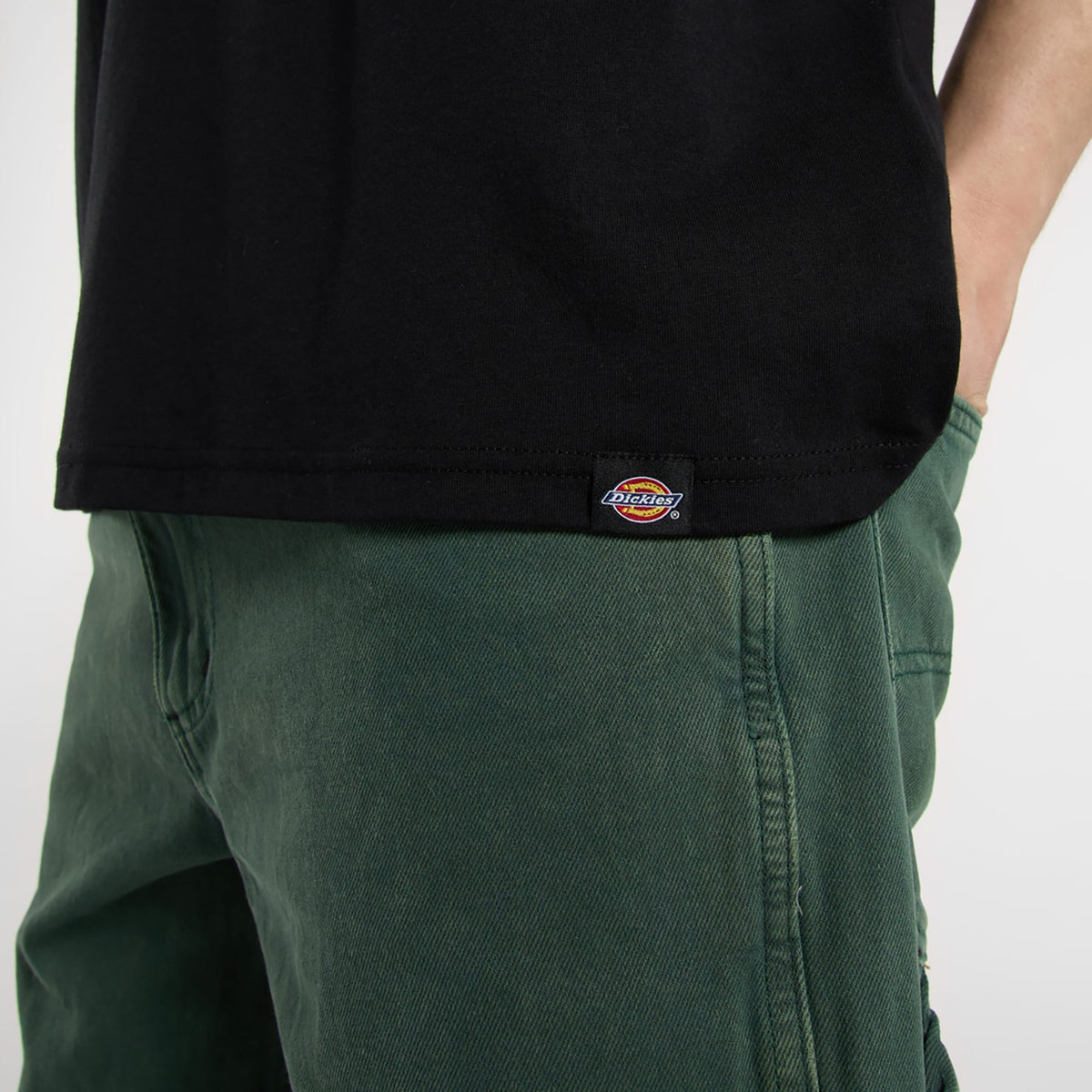 Dickies Burns Erkek Siyah T-shirt