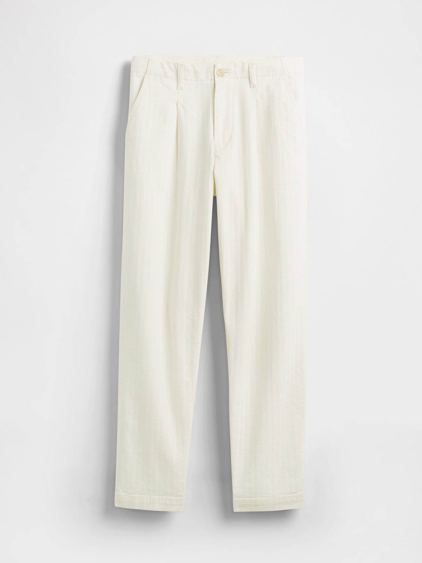 Kırık Beyaz Gap × Dôen Pileli Denim Pantolon