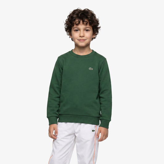 Lacoste Regular Fit Çocuk Yeşil Sweatshirt