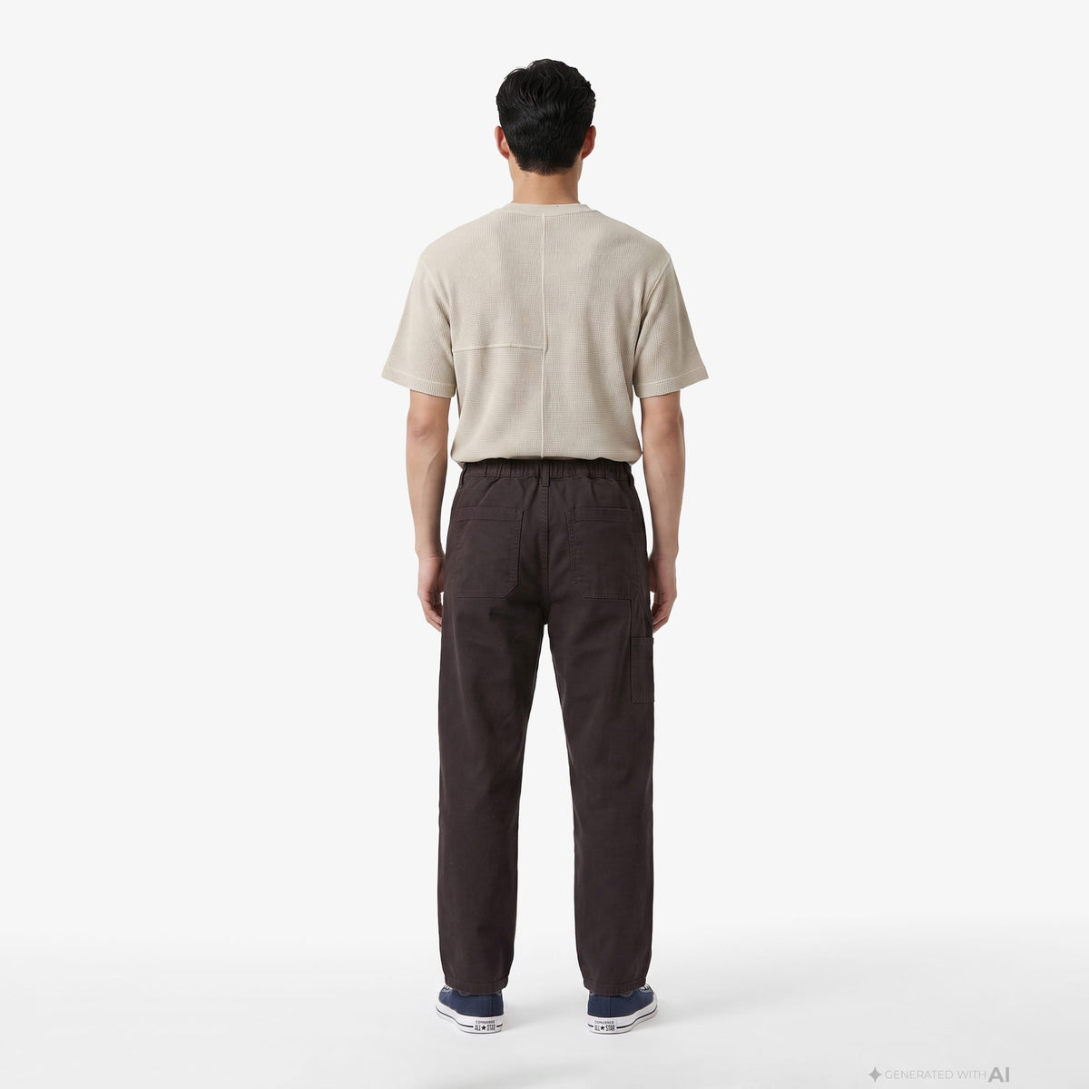 Unıted4 Regular Fit Erkek Kahverengi Pantolon