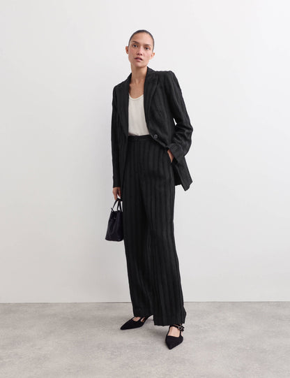 Dokulu Blazer Ceket
