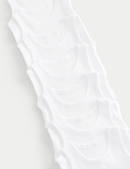 Saf Pamuklu 7'li Bodysuit (0-3 Yaş)