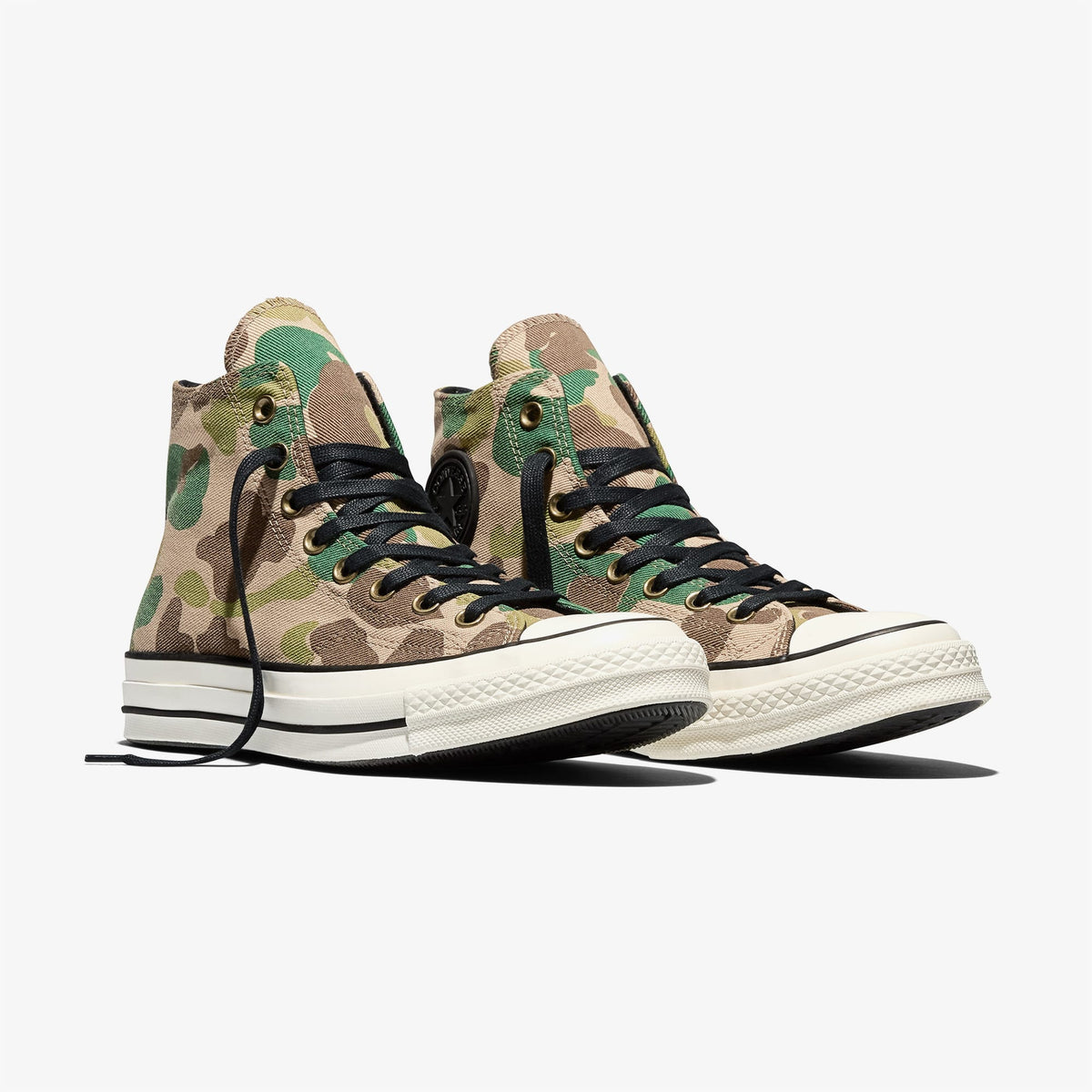 Converse Chuck 70 Unisex Desenli Yeşil Sneaker