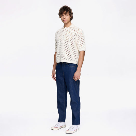 Les Benjamins Classic Knit 405 Erkek Bej Polo
