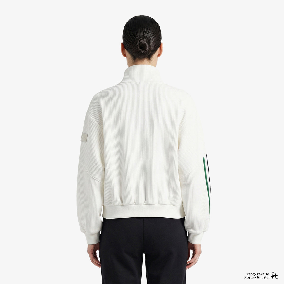 Anta Fearless Trip Kadın Krem Sweatshirt