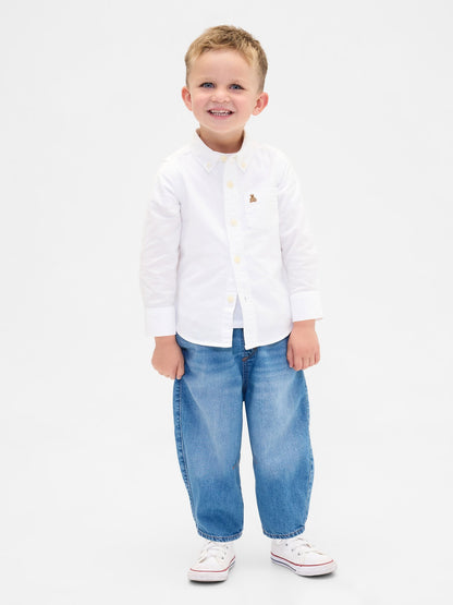 Mavi Pull-on Barrel Jean Pantolon