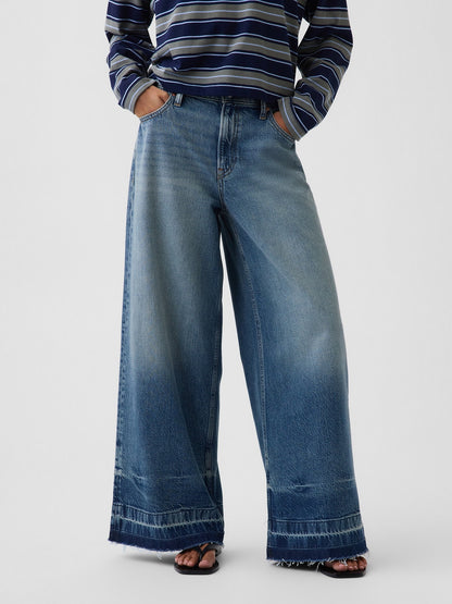 Mavi Mid Rise Ultrasoft Baggy Jean Pantolon