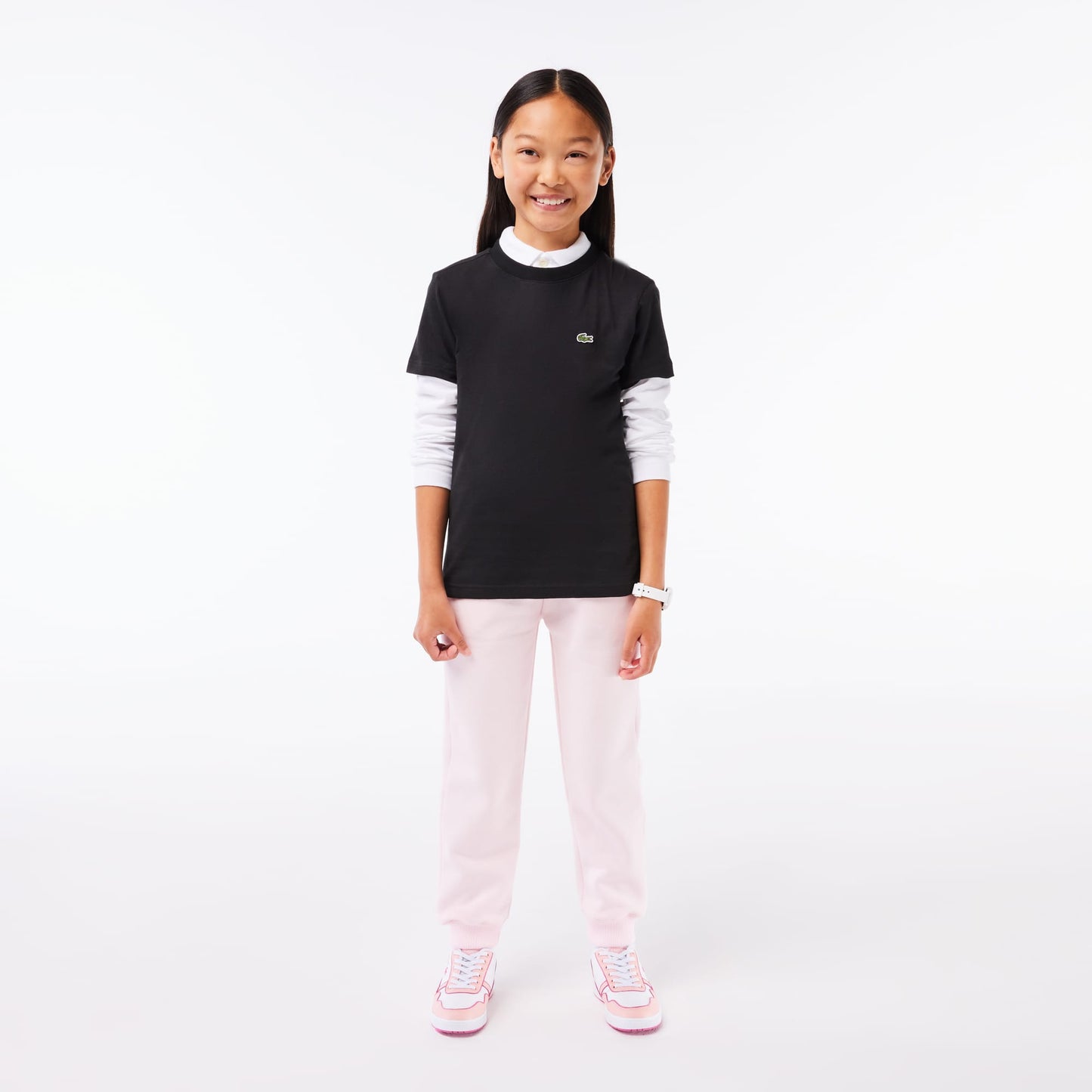 Lacoste Classic Çocuk Siyah T-shirt