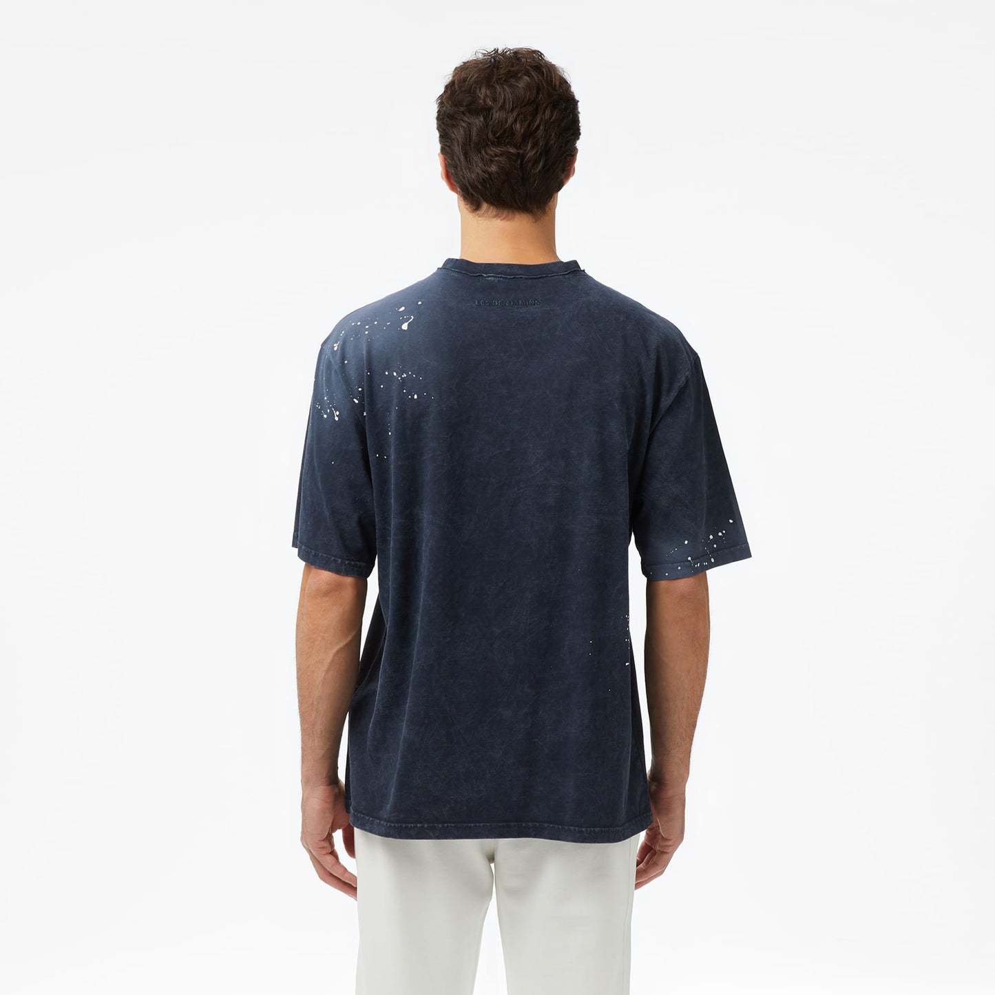 Les Benjamins Essentials 302 Erkek Mavi T-shirt