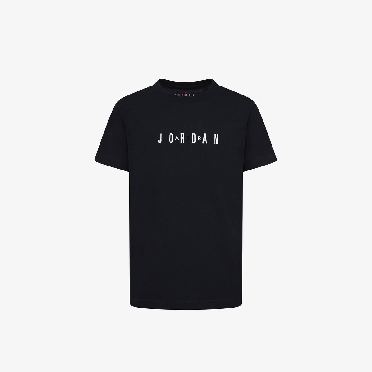 Jordan Mj Wordmark Emb Crew Çocuk Siyah Günlük T-shirt