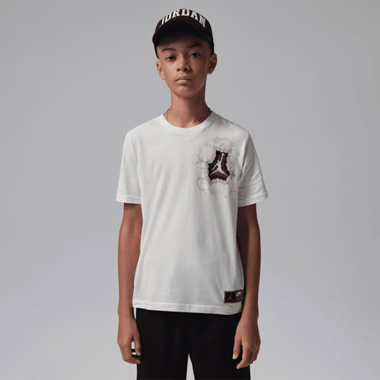 Jordan Jersey Break Through Çocuk Beyaz T-shirt