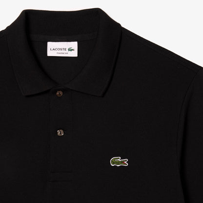 Lacoste Erkek Classic Fit Uzun Kollu Siyah Polo