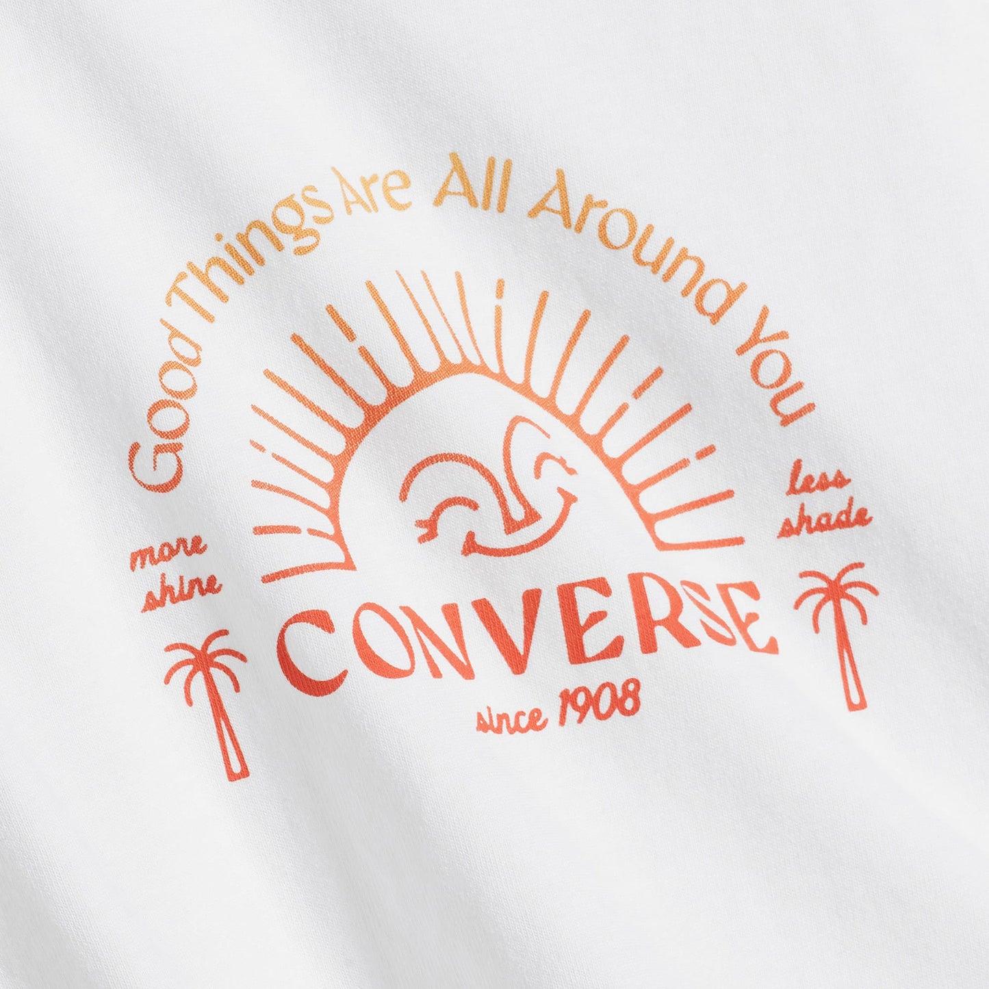 Converse Kadın Beyaz T-shirt