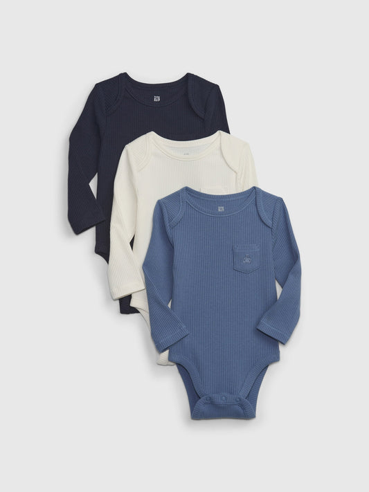 Mavi First Favorites Tinyrib 3'lü Bodysuit Seti