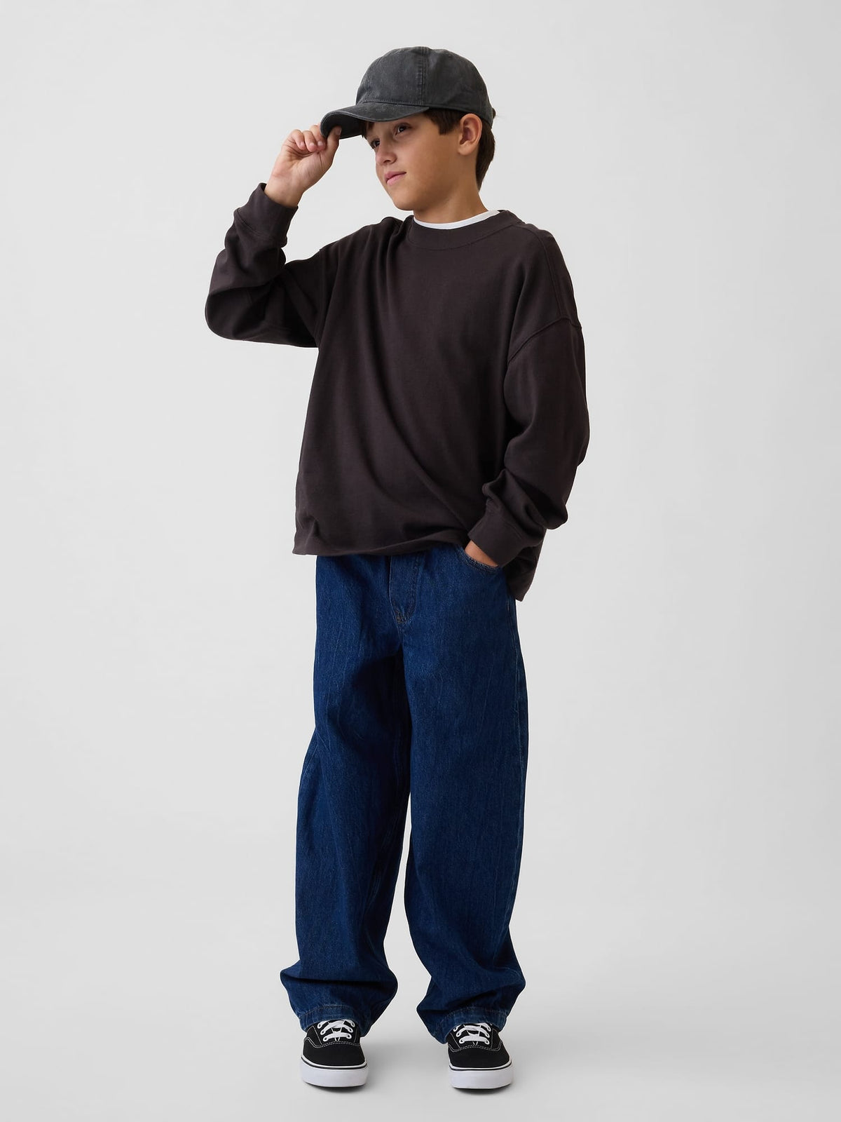 Kahverengi Heavyweight Oversized T-shirt