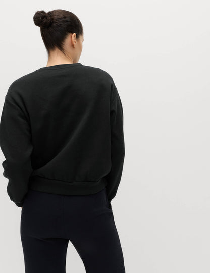Bisiklet Yaka Sweatshirt
