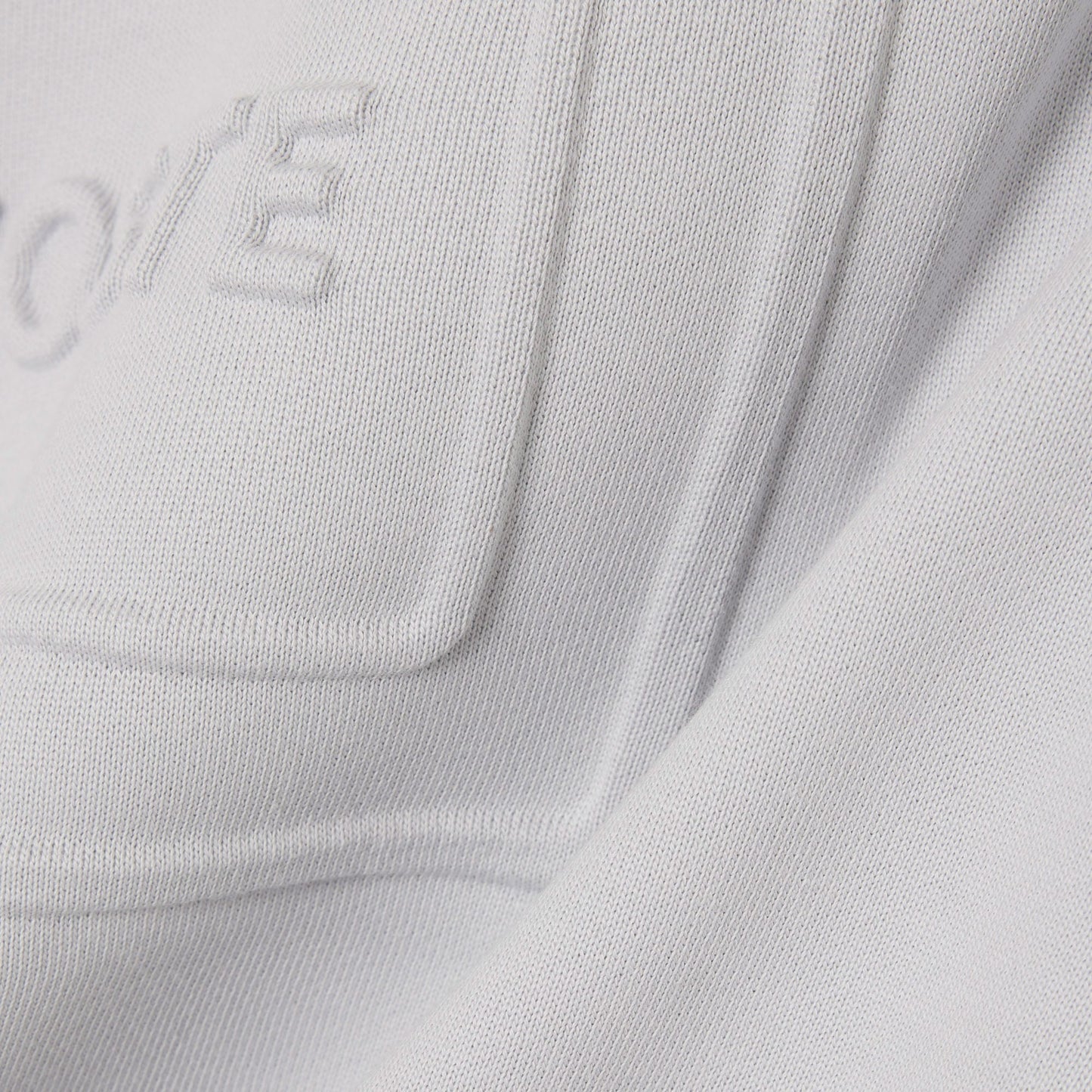 Lacoste Unisex Classic Fit Bisiklet Yaka Baskılı Gri Sweatshirt