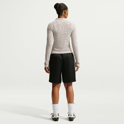 Nike Chill Knit Strech Lace Kadın Krem Etek