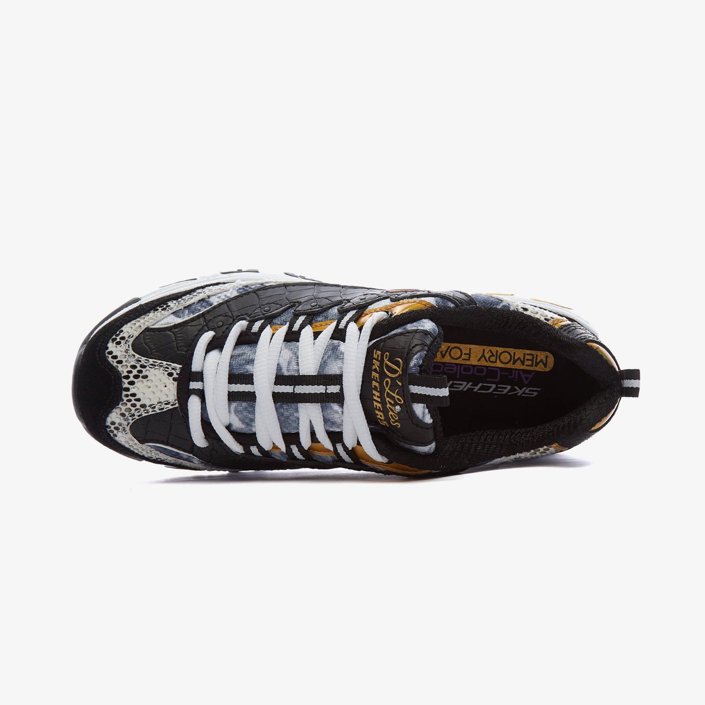 Skechers D'lıtes Runway Ready Kadın Siyah Spor Ayakkabı