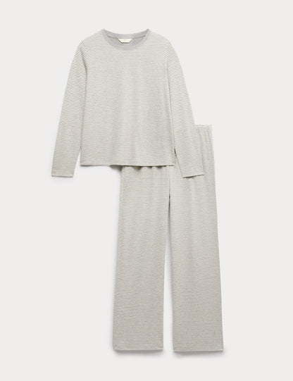 Saf Pamuklu Pijama Takımı