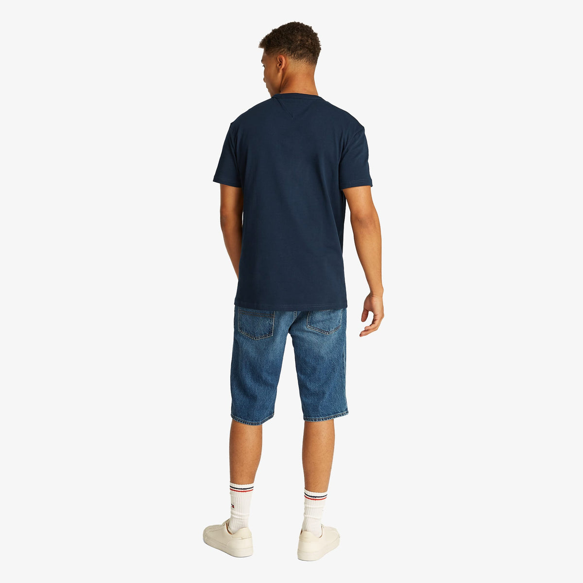 Tommy Hilfiger Badge Erkek Lacivert T-shirt