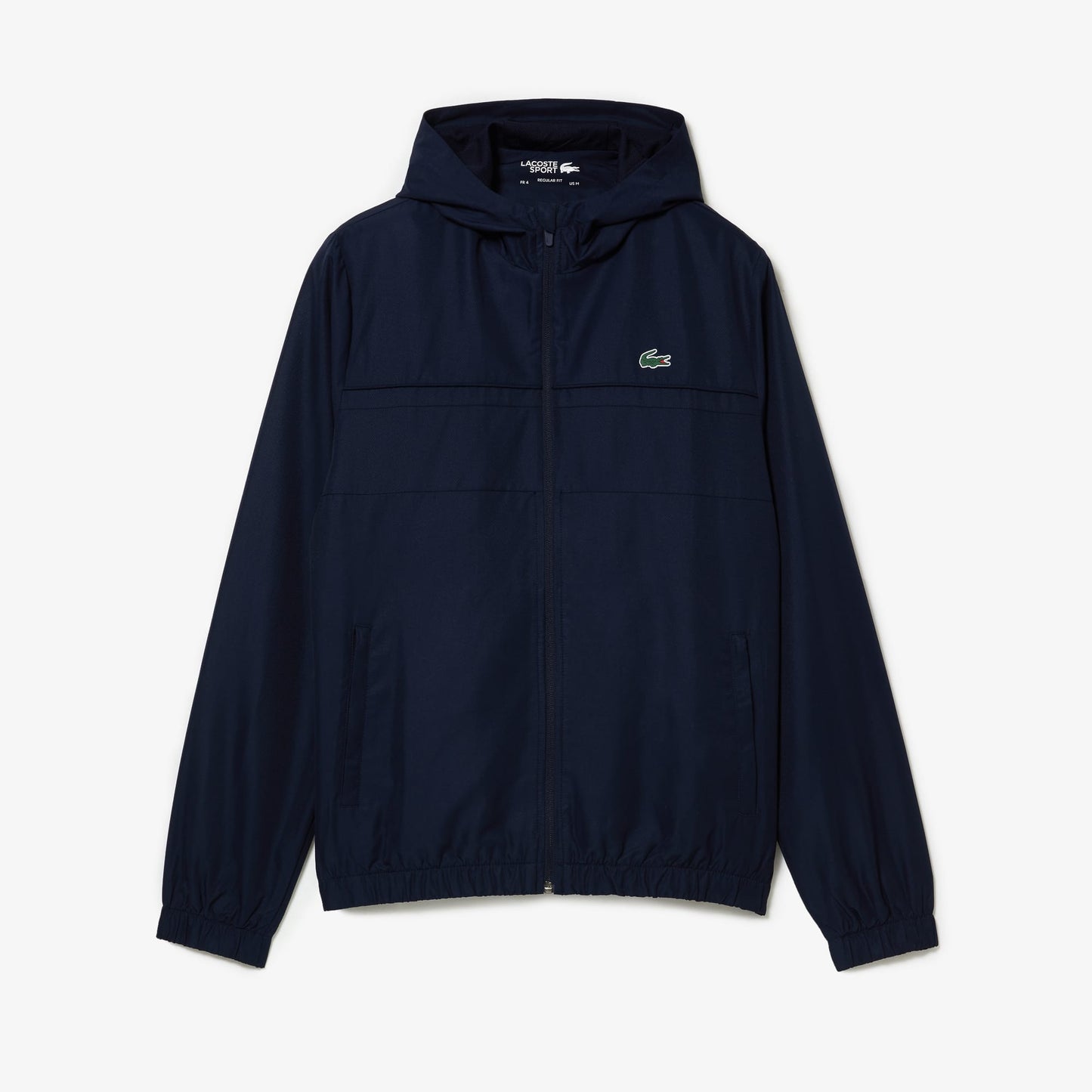 Lacoste Erkek Regular Fit Kapüşonlu Baskılı Lacivert Eşofman Takımı