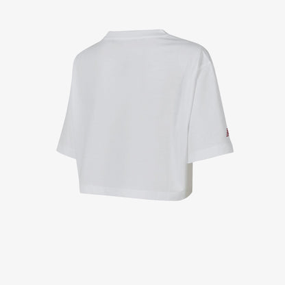 New Balance Wnt1609 Lifestyle Kadın Beyaz T-shirt