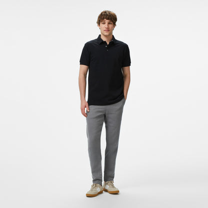 Nautica Erkek Siyah Classic Fit Polo Yaka T-shirt