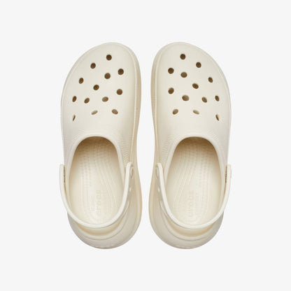 Crocs Classic Crush Clog Kadın Krem Terlik
