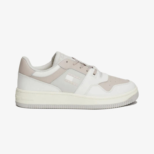 Tommy Jeans Retro Basket Tonal Kadın Gri Spor Ayakkabı