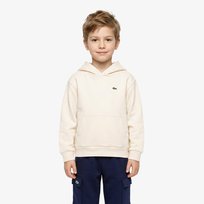 Lacoste Regular Fit Çocuk Krem Sweatshirt