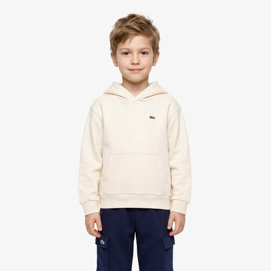 Lacoste Regular Fit Çocuk Krem Sweatshirt