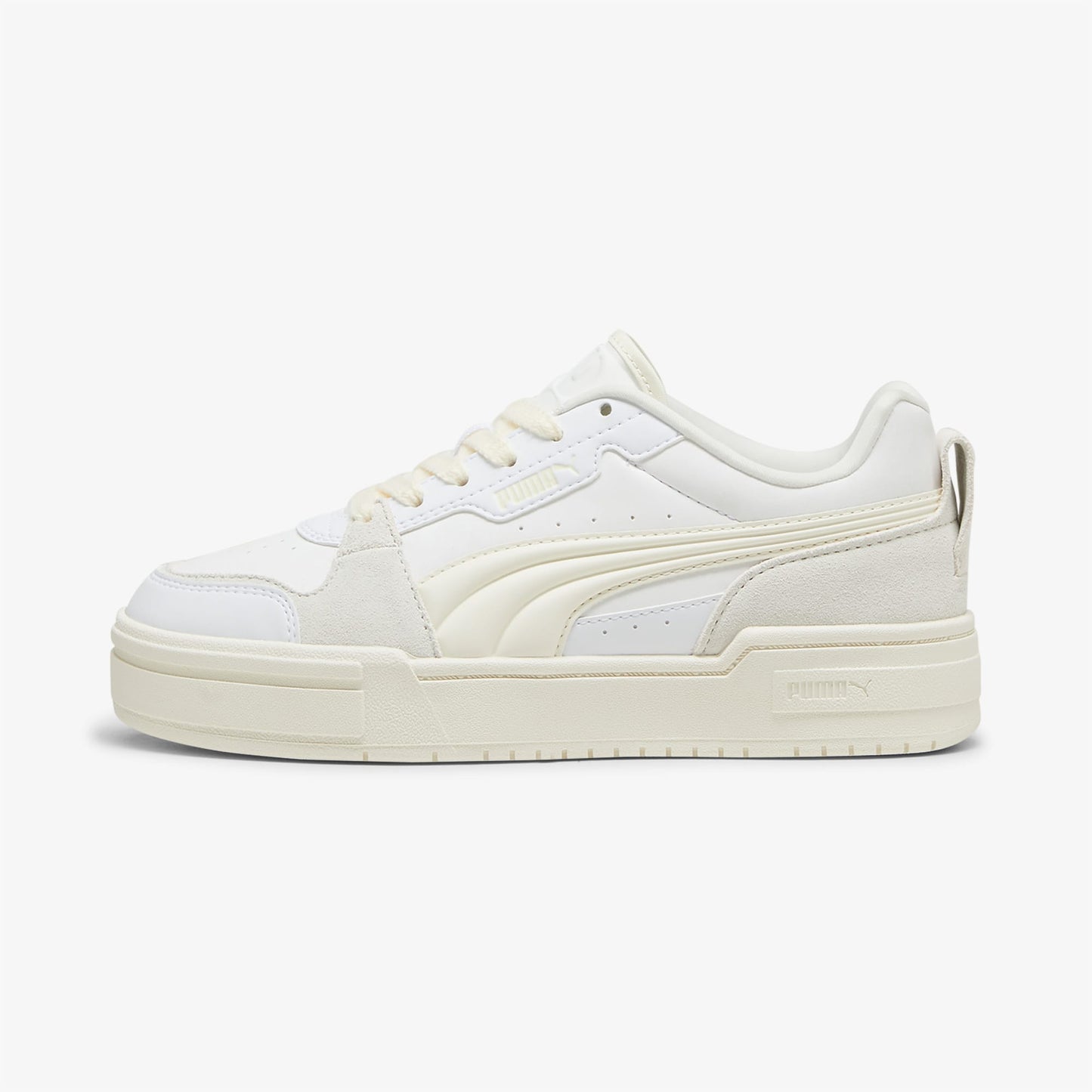 Puma Ca Pro Lux Iii Winter Volume Kadın Krem Spor Ayakkabı