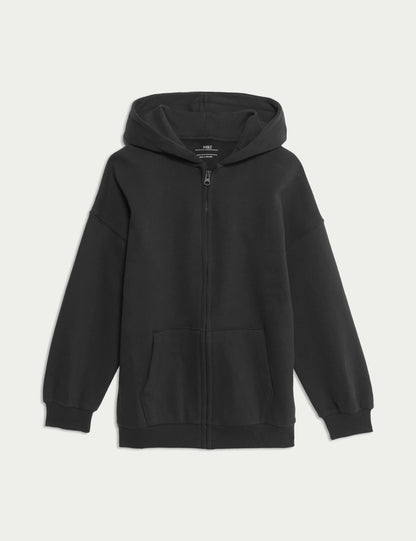 Pamuk Karışımlı Hoodie (6-16 Yaş)