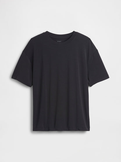 Siyah Gapfit Breathe Relaxed T-shirt