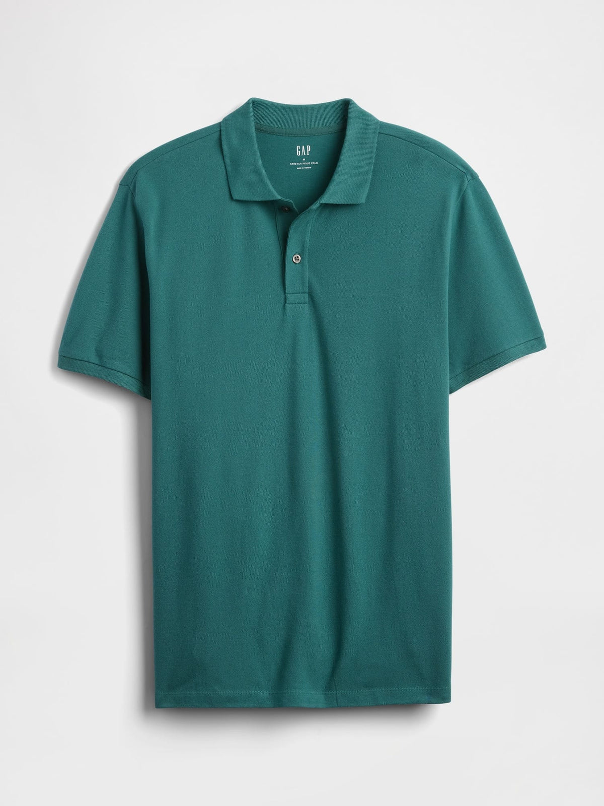Yeşil Pique Polo Yaka T-shirt