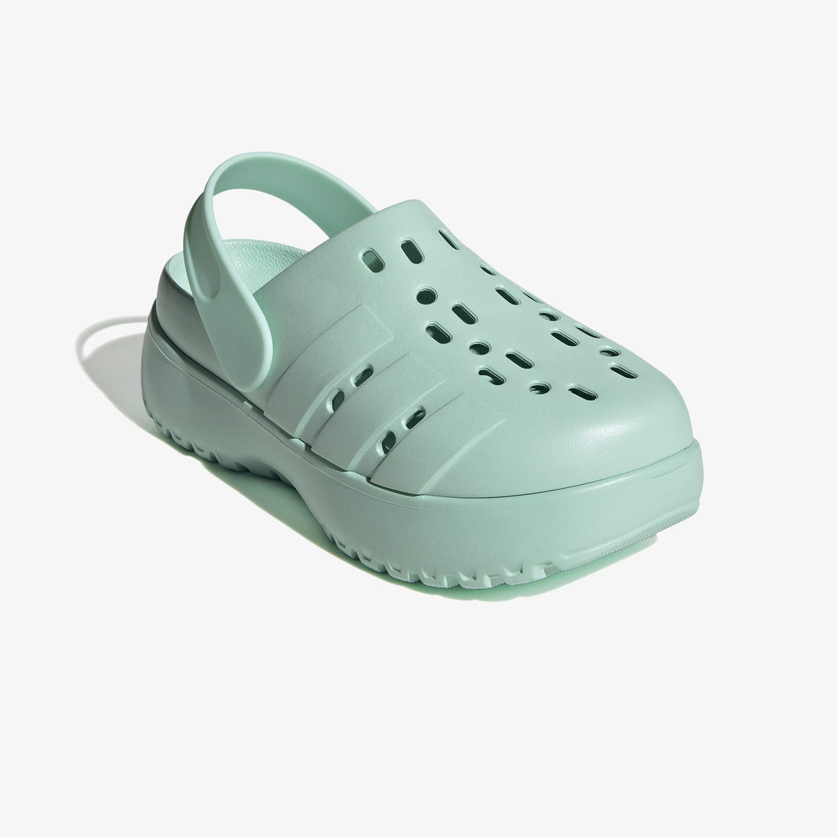 Adidas Adilette Clog Platform Kadın Mavi Terlik