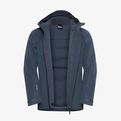 Jack Wolfskin Taubenberg 3in1 Lacivert Erkek Ceket