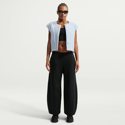 Nike Dri Fit 24.7 Impossibly Soft Wide Leg Kadın Siyah Eşofman Altı