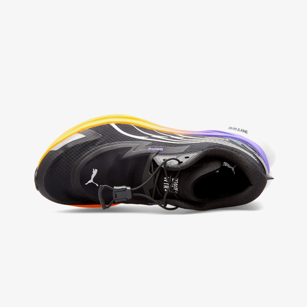 Puma Deviate Nitro 3 Wtr+ Wns Kadın Siyah Koşu Ayakkabısı
