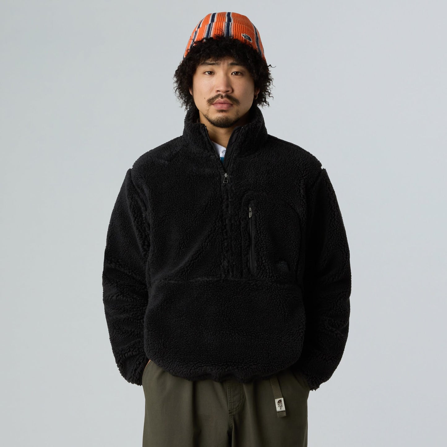 The North Face extreme Pile Pullover Erkek Siyah Ceket