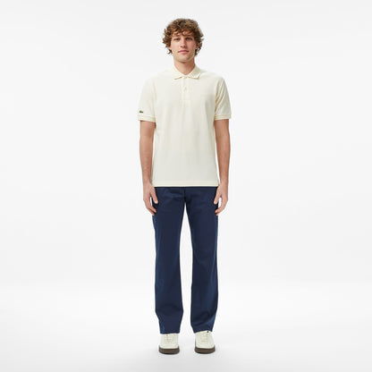 Lacoste Erkek Relaxed Fit Bej Polo