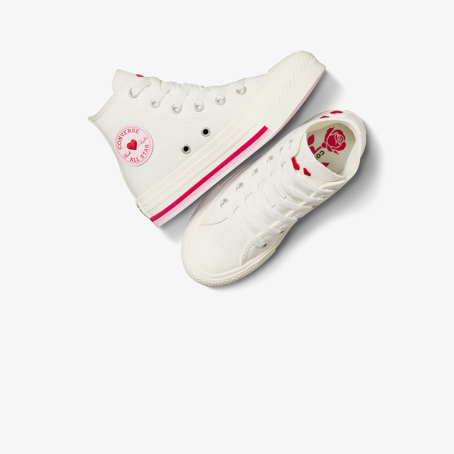 Converse Chuck Taylor All Star Eva Lift Çocuk Beyaz Platform Sneaker