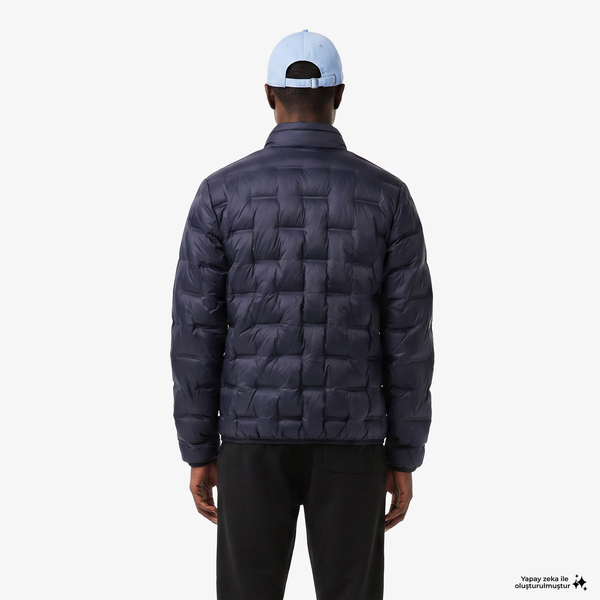 Lacoste Regular Fit Erkek Lacivert Mont